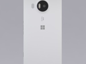 microsoft lumia 950 xl white 3D Model