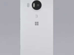 microsoft lumia 950 xl white 3D Model