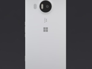 microsoft lumia 950 xl white 3D Model