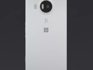 microsoft lumia 950 xl white 3D Model