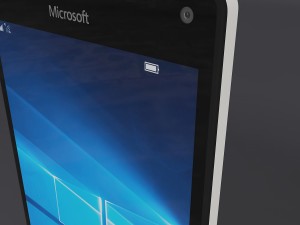 microsoft lumia 950 xl white 3D Model