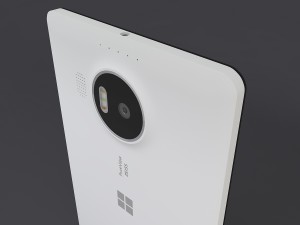 microsoft lumia 950 xl white 3D Model