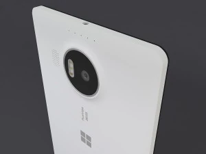 microsoft lumia 950 xl white 3D Model