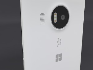 microsoft lumia 950 xl white 3D Model
