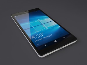 microsoft lumia 950 xl white 3D Model