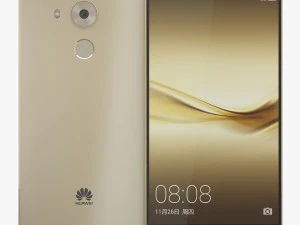 huawei mate 8 gold 3D Model