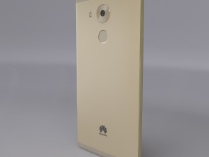 huawei mate 8 gold 3D Модель