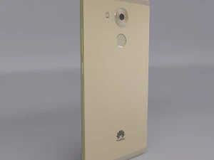 huawei mate 8 gold 3D Model