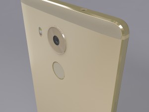 huawei mate 8 gold 3D Модель