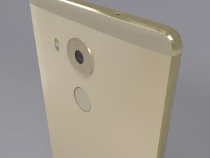 huawei mate 8 gold 3D Model
