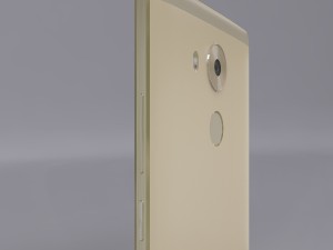huawei mate 8 gold 3D Модель