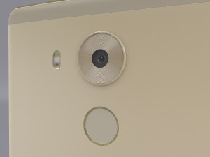 huawei mate 8 gold 3D Модель