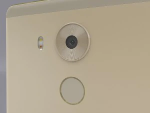 huawei mate 8 gold 3D Model