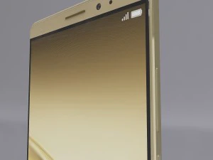 huawei mate 8 gold 3D Model