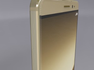 huawei mate 8 gold 3D Модель
