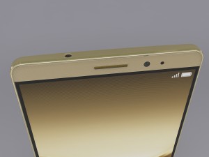 huawei mate 8 gold 3D Модель