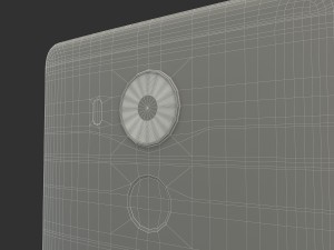huawei mate 8 gold 3D Модель