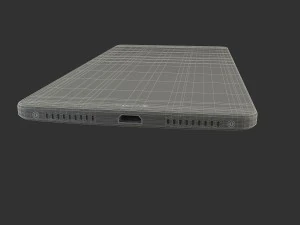 huawei mate 8 gold 3D Model