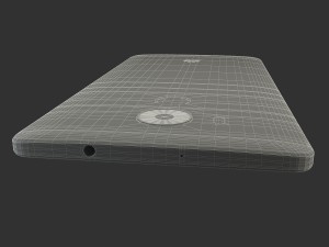 huawei mate 8 gold 3D Модель