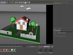 low poly house 3D Model