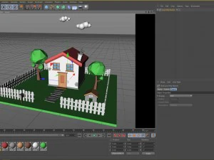 low poly house 3D Model