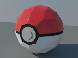 ポケモンゴーボール 3Dモデル