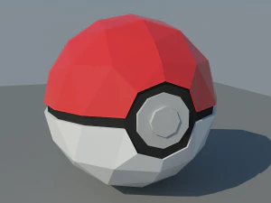 pokemon go ball 3D Model