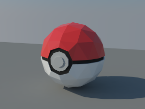 pokemon go ball Modelo 3D