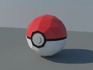 pokemon go ball 3D Model