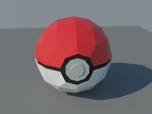 pokemon go ball Modelo 3D