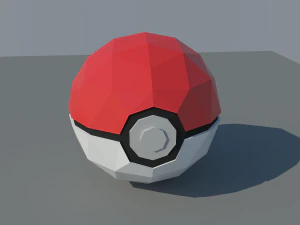 pokemon go ball 3D Model