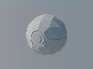 pokemon go ball 3D Model