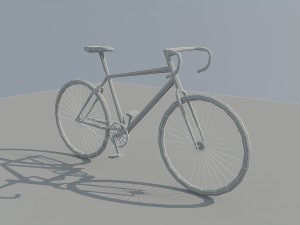 low poly bike 3D Модель