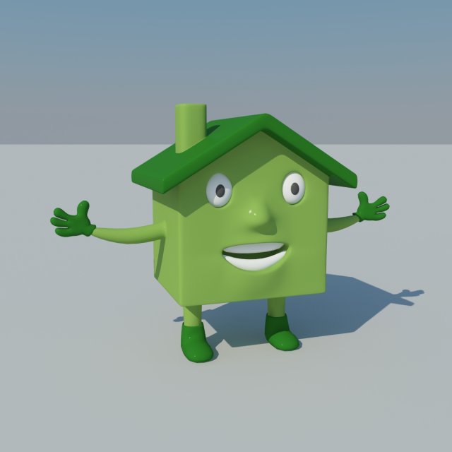 cartoon house Modelo 3D .c4d .max .obj .3ds .fbx .stl .blend 