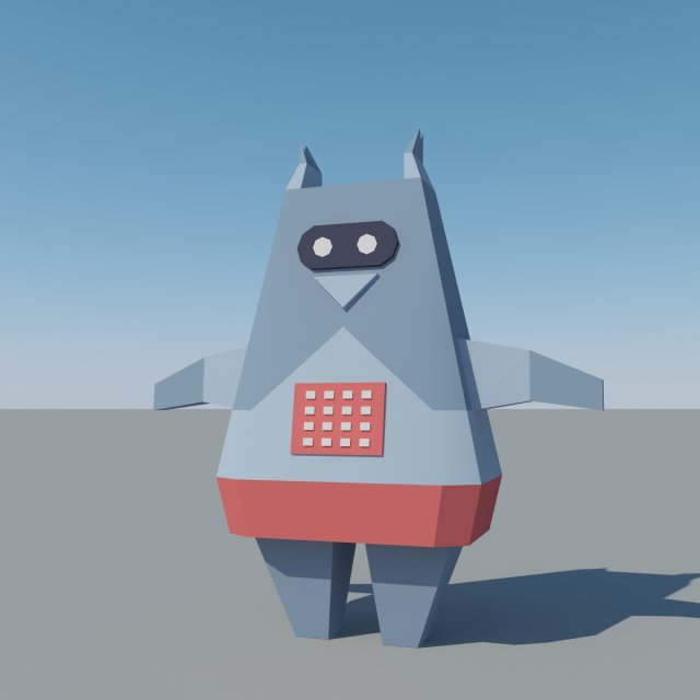 low poly space robot Modèle 3D .c4d .max .obj .3ds .fbx .stl .blend 
