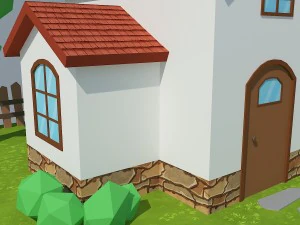 низькополянський будинок 5 3D Модель