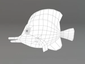 cartoon fish 3D Model