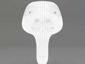 cartoon snake 3Dモデル
