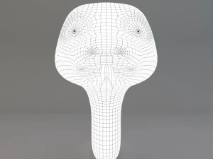 cartoon snake 3D Model