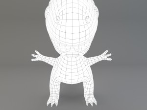 cartoon dinosaur Model 3D
