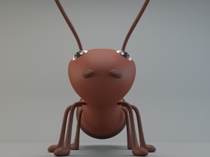 cartoon ant Modèle 3D