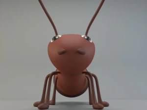 cartoon ant 3D Model