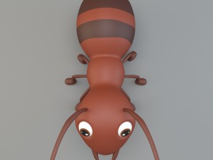 cartoon ant Modèle 3D