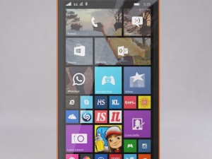 microsoft lumia 535 orange 3D-Modell
