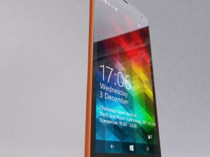 microsoft lumia 535 orange 3D-Modell