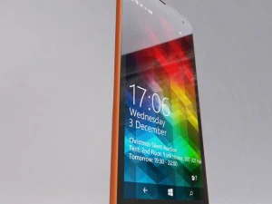 microsoft lumia 535 orange 3D Model
