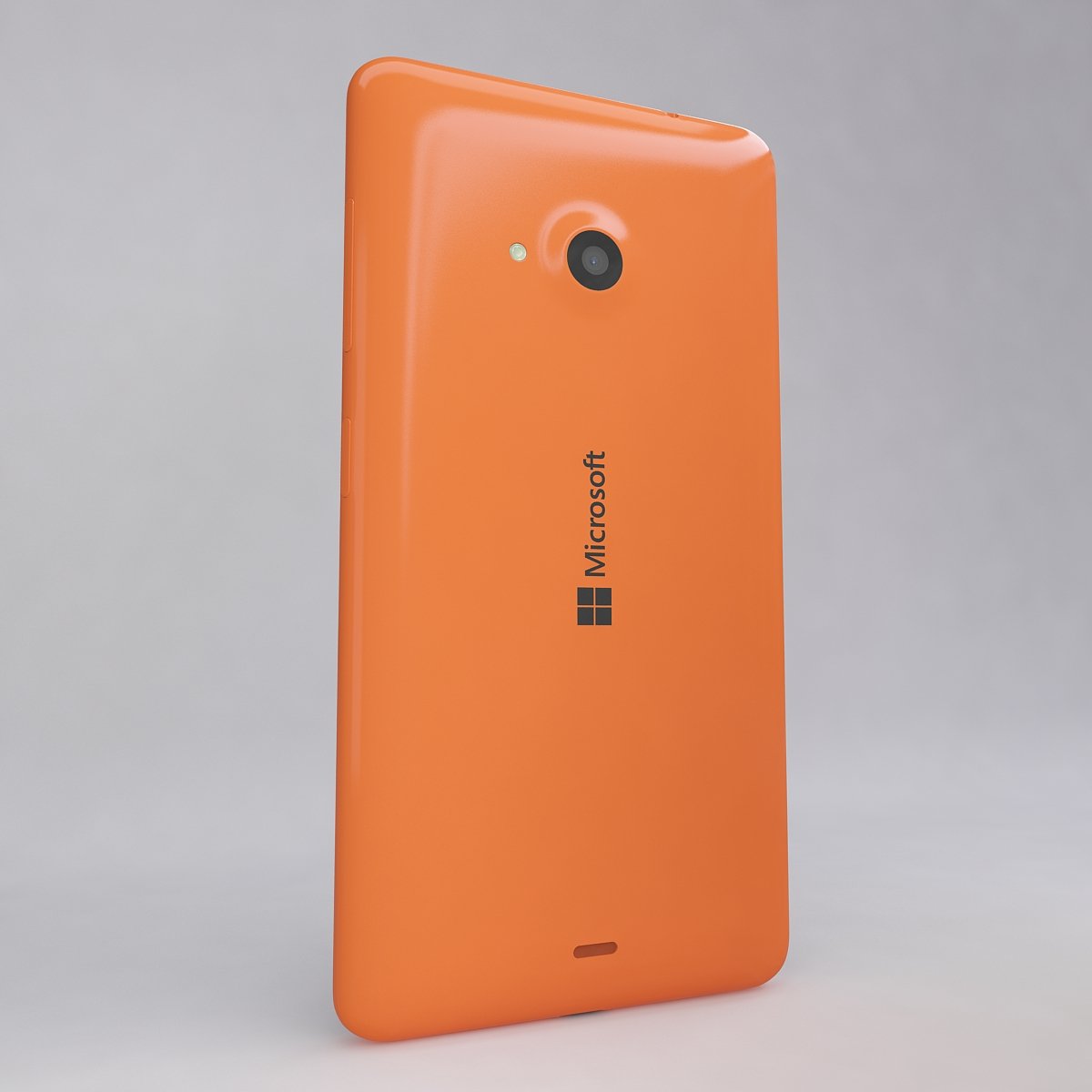 microsoft lumia 535 orange 3D Модель in Телефоны 3DExport