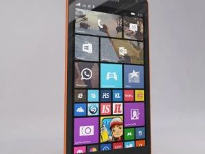 microsoft lumia 535 orange 3D Model