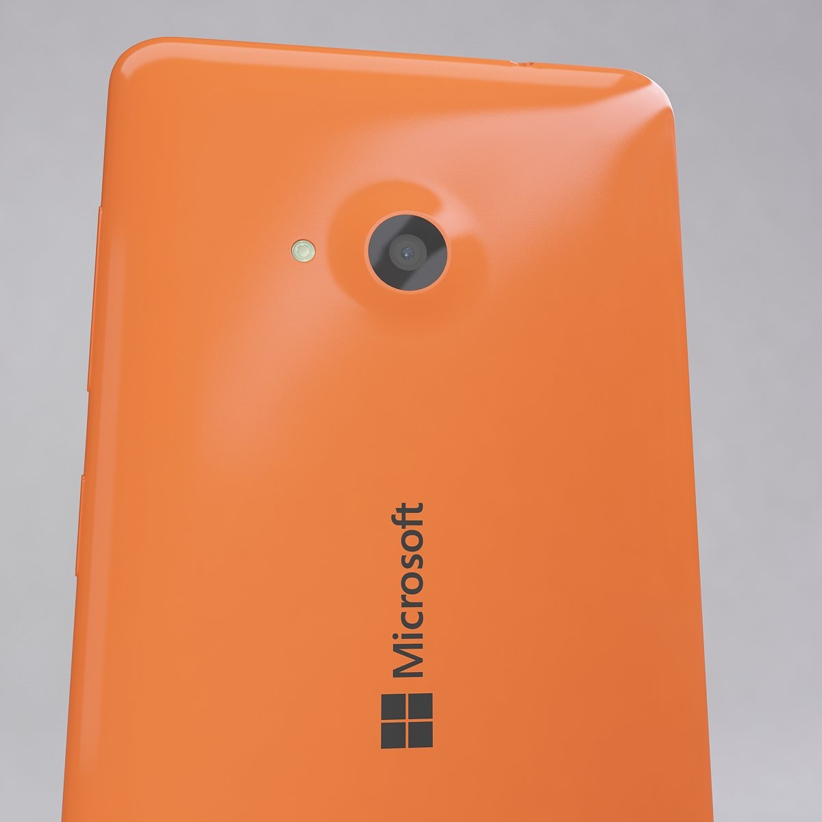 microsoft lumia 535 orange 3D Модель in Телефоны 3DExport