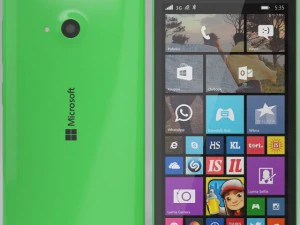 マイクロソフト ルミア 535 グリーン 3Dモデル